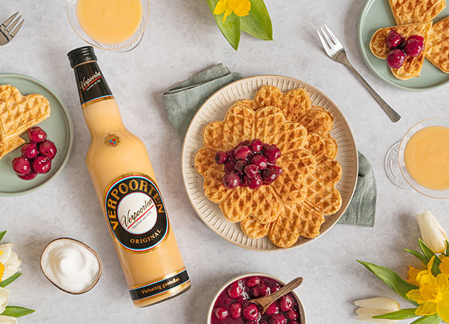 Die besten Rezepte für Waffeln und Pancakes mit Eierlikör