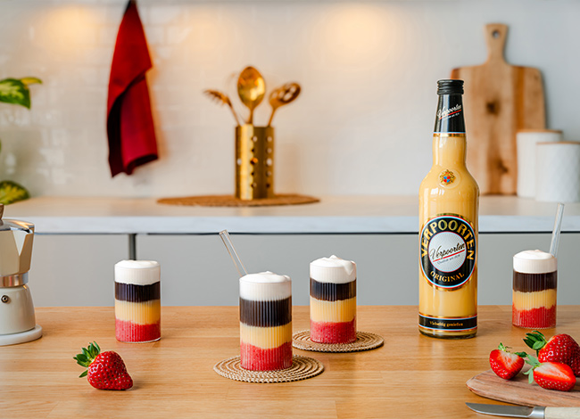 Kaffee Cocktails und Eiskaffees mit Eierlikör