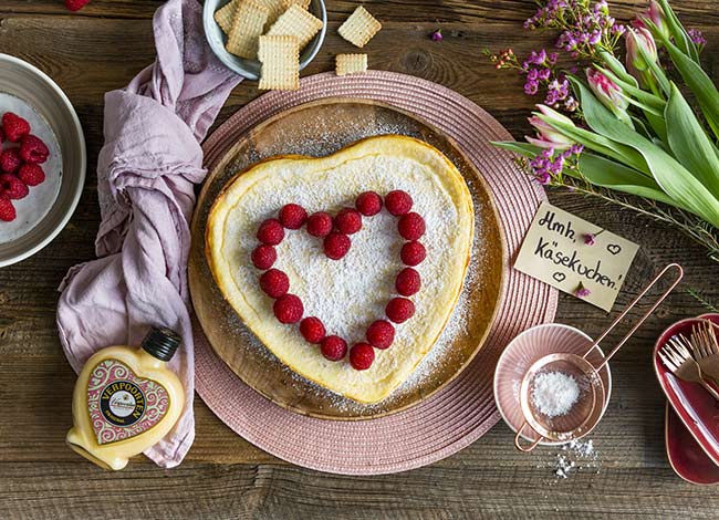 Käsekuchen und Cheesecake Rezepte