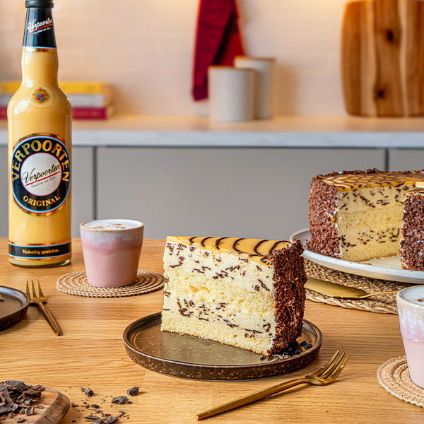 Beste Eierlikörtorte mit VERPOORTEN (Weltmeister der Konditoren Manfred Bacher)