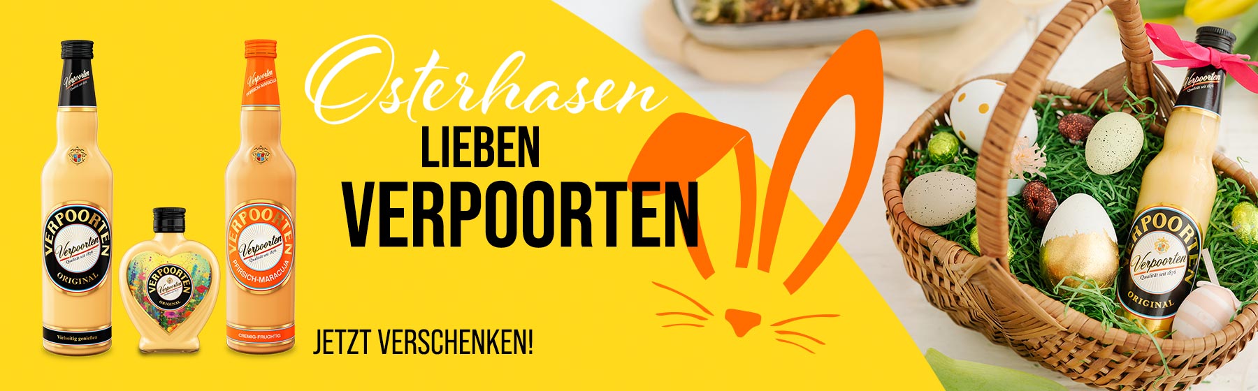 Teaser Osterhasen lieben Verpoorten - Jetzt verschenken