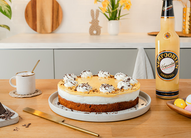Klassische Eierlikörtorte mit Verpoorten Original Eierlikör