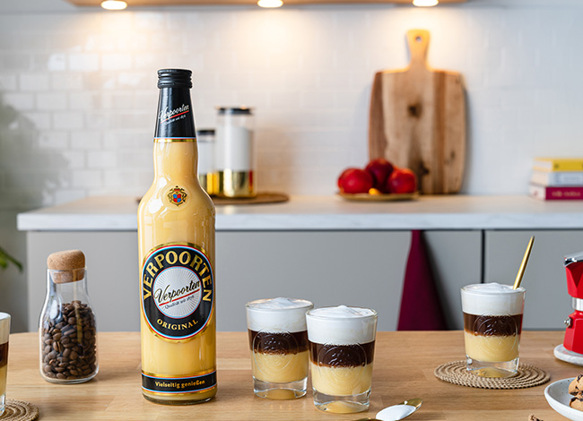 Kaffee-Cocktails mit Eierlikör