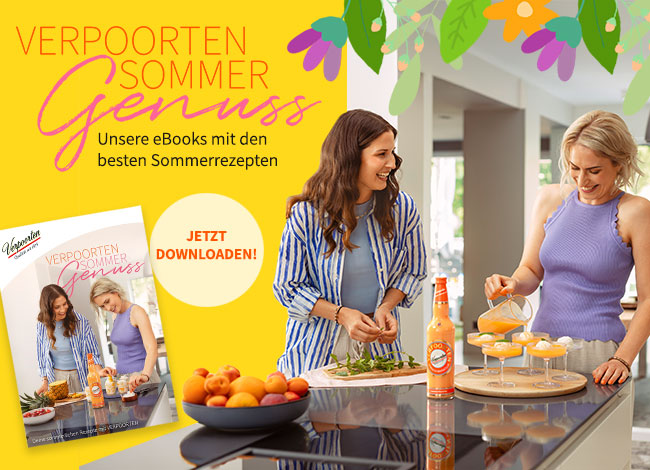 VERPOORTEN Sommer Genuss - eBook als PDF mit frühlingshaften und sommerlichen Rezepten