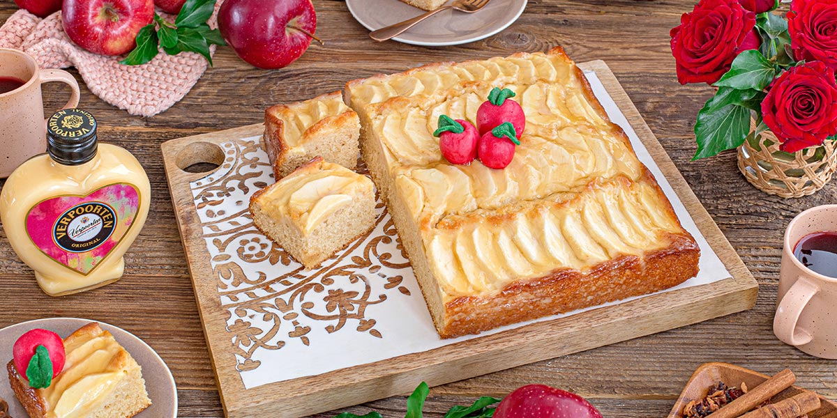 Bester Apfelkuchen mit Verpoorten Original Eierlikör und Marzipan Bild 3 Bester Apfelkuchen mit Verpoorten Original Eierlikör und Marzipan Bild 3