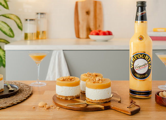 Apfeltörtchen mit Verpoortenmousse ohne Backen