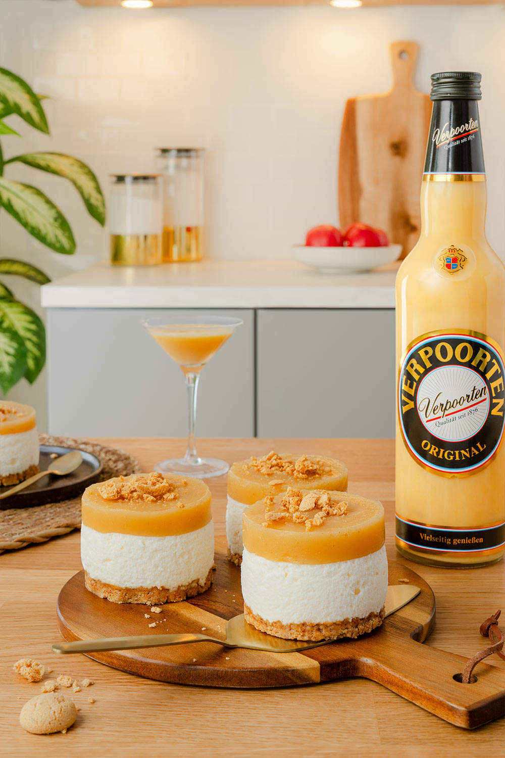 Apfeltoertchen mit Verpoortenmousse ohne Backen Bild 1 Apfeltoertchen mit Verpoortenmousse ohne Backen Bild 1