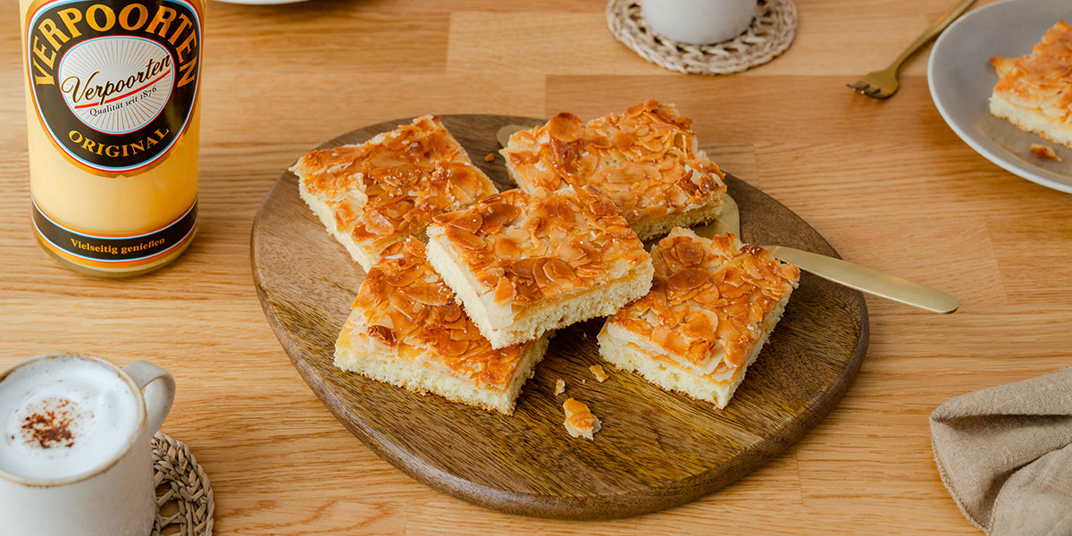 Mandelkuchen mit Eierlikör vom Blech Bild 3 Mandelkuchen mit Eierlikör vom Blech Bild 3
