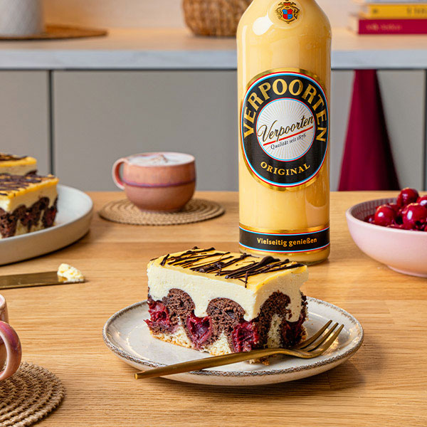 Kuchenrezept mit Eierlikör ''Verpoorten-Donauwelle''