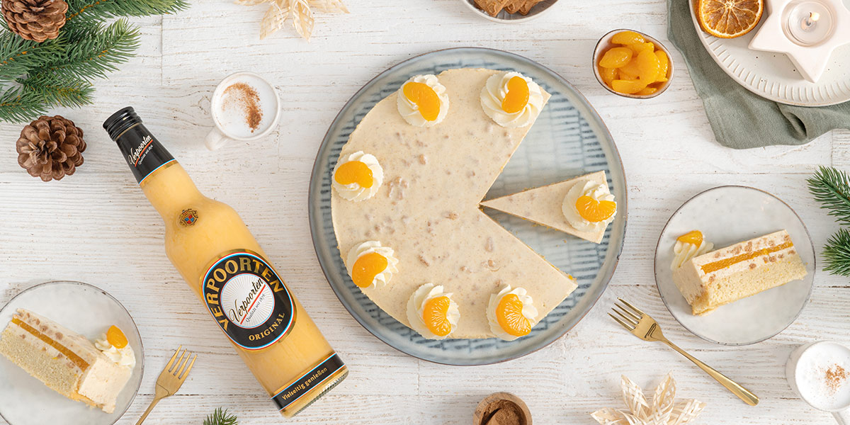 Winterliche Mandarinen Torte mit dem Gelben Klassiker Bild 3