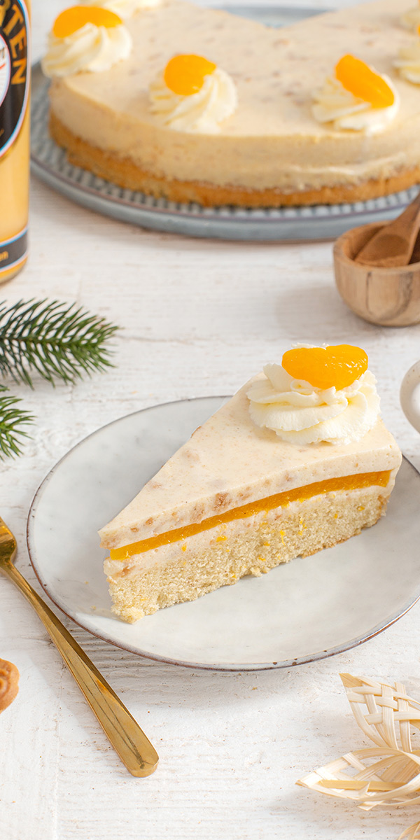 Winterliche Mandarinen Torte mit dem Gelben Klassiker Bild 2
