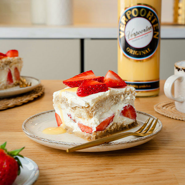 Erdbeer-Tiramisu mit Eierlikör