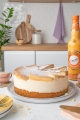 Käse-Sahne-Torte mit Verpoorten Edition Pfirsich-Maracuja