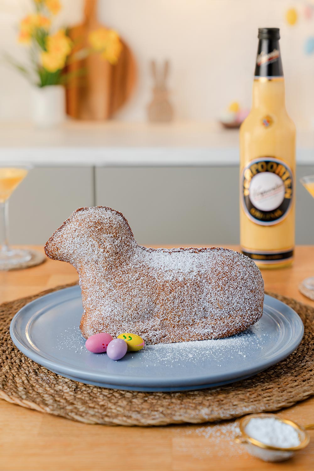 Osterlamm backen mit Verpoorten Original Eierlikör Bild 1