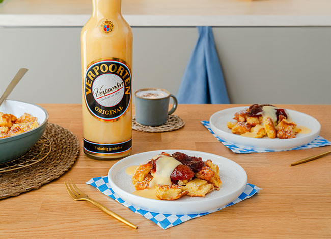 Oktoberfest Rezepte - Verpoorten Kaiserschmarrn mit Zwetschgenröster