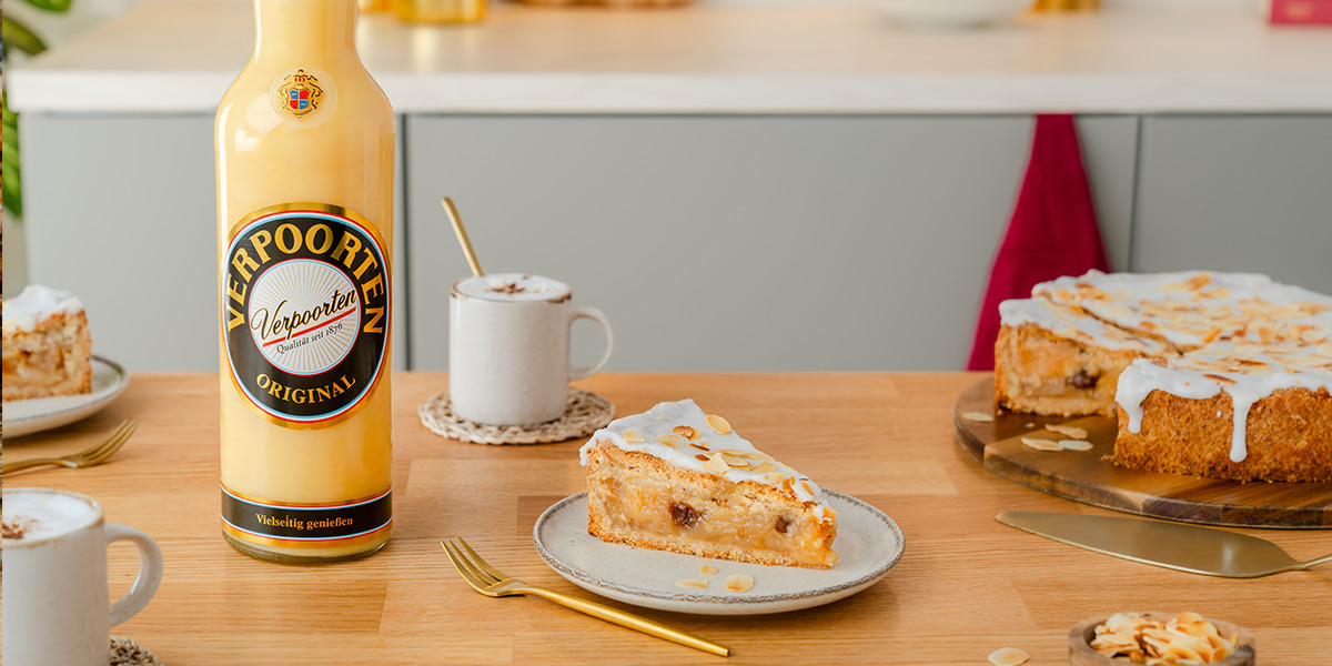 Gedeckter Apfelkuchen mit Eierlikör Bild 3 Gedeckter Apfelkuchen mit Eierlikör Bild 3