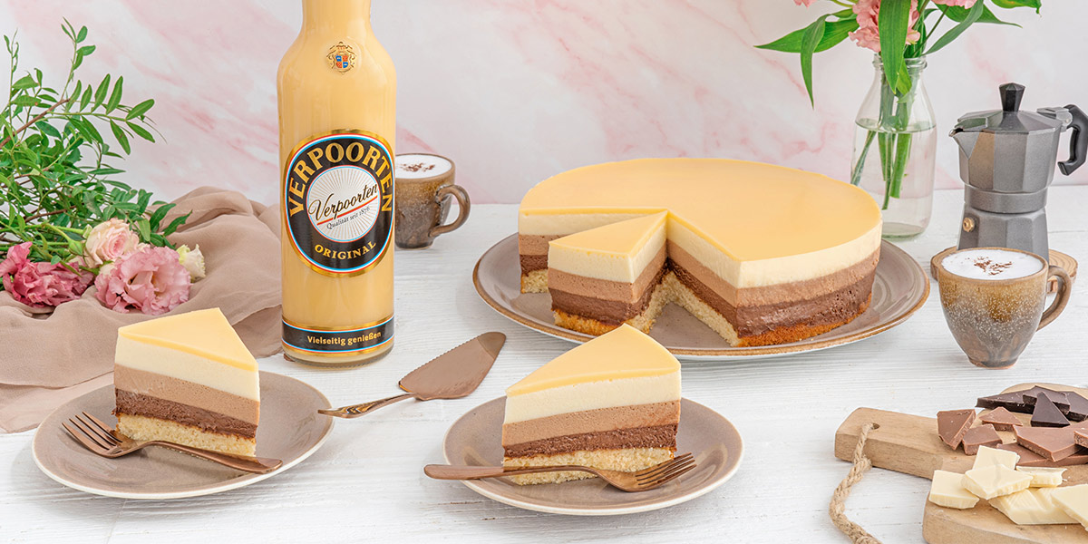 Schoko-Mousse-Eierlikörtorte mit Karamell Bild 2 Schoko-Mousse-Eierlikörtorte mit Karamell Bild 2