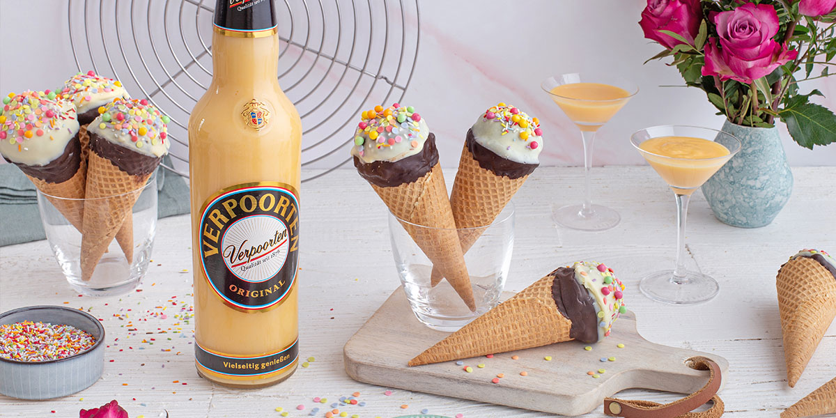 Blitzrezept - Eierlikör-Cake Pops in der Waffel Bild 3