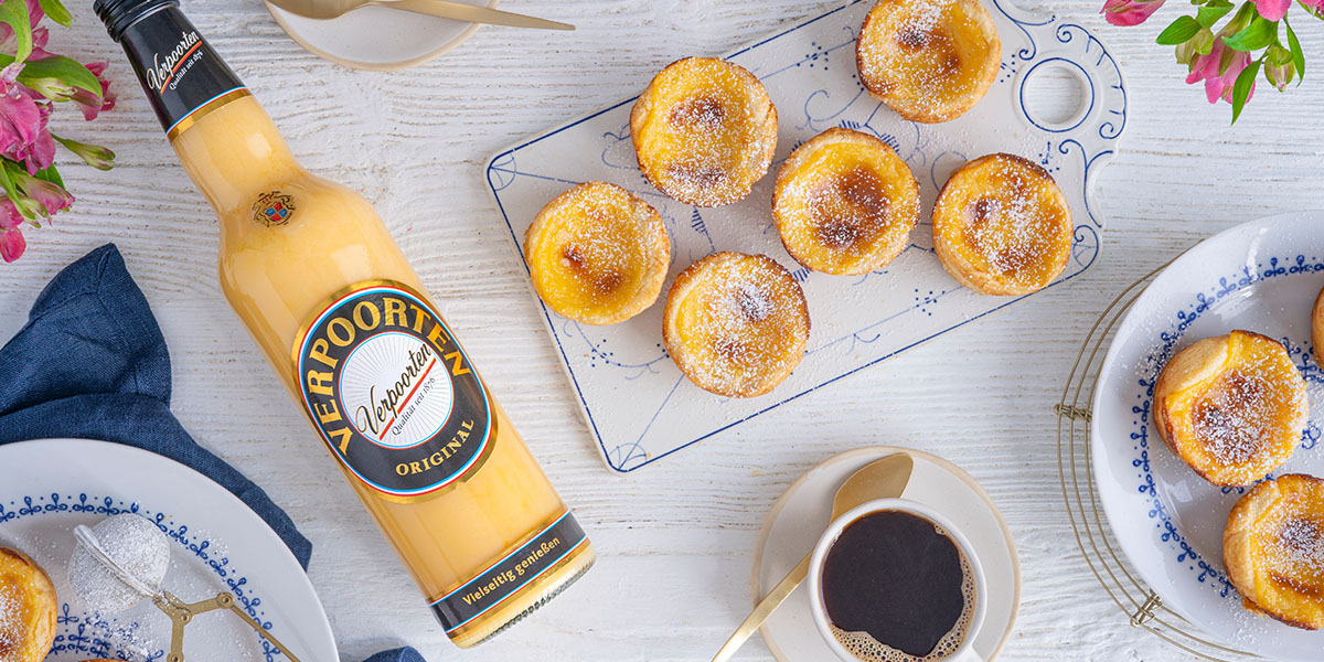 Pasteis de Nata mit Verpoorten Original Eierlikör Bild 3
