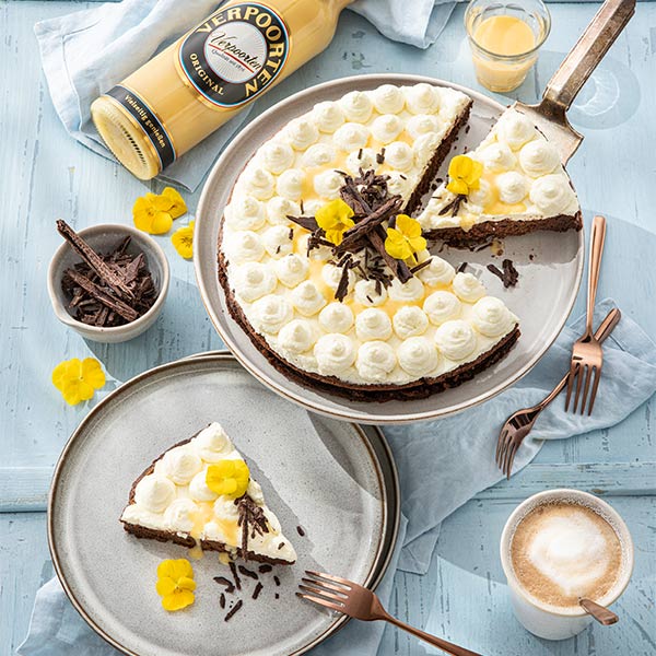 Schoko-Mascarpone-Torte mit Verpoorten Original Eierlikör