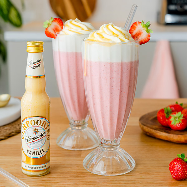 Verpoorten Vanille Erdbeer Milchshake