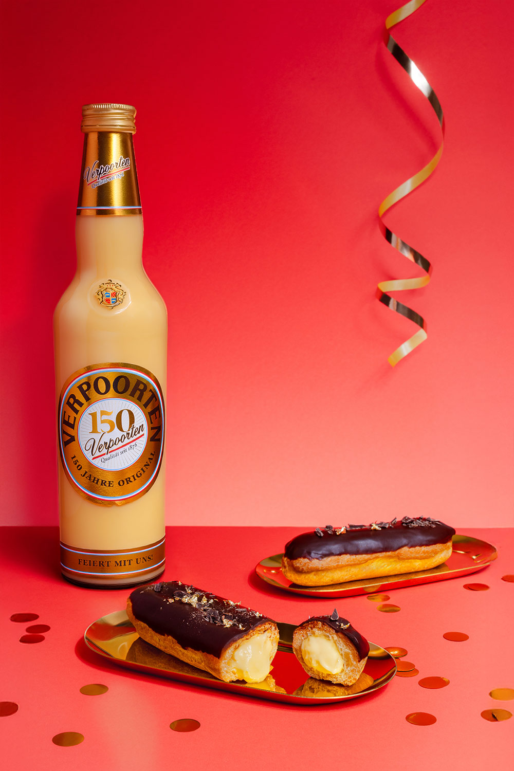 Verpoorten Éclair mit Eierlikörpudding-Füllung Bild 1 Verpoorten Éclair mit Eierlikörpudding-Füllung Bild 1
