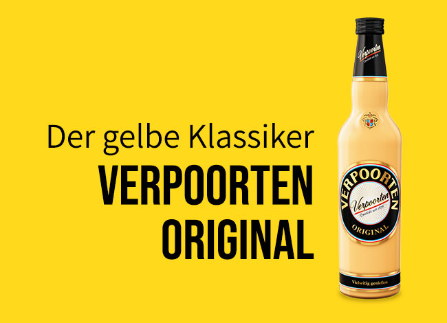 VERPOORTEN ORIGINAL<br />Der gelbe Klassiker seit 1876