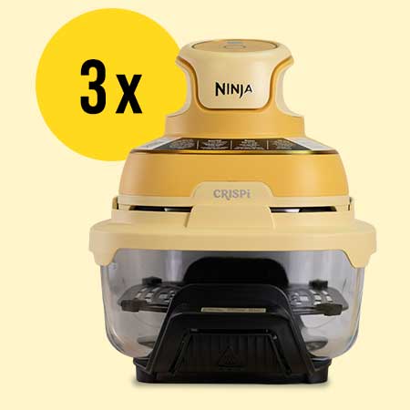 Gewinnpreis Ninja CRISPi 4-in-1 Glas-Heißluftfritteuse