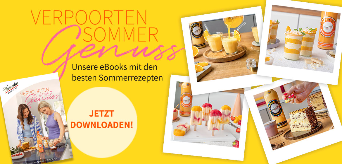 VERPOORTEN Sommer Genuss – das gratis eBook für Genießer
